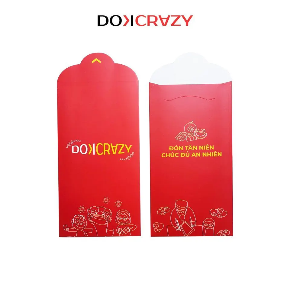 Lì xì 2022 5 chiếc - Truyền Thống