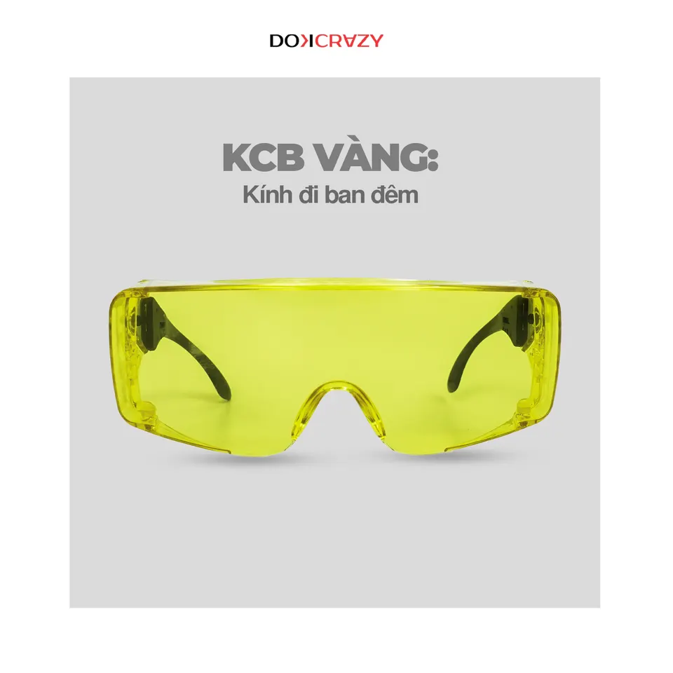 KÍNH CHỐNG BỤI PLUS VÀNG