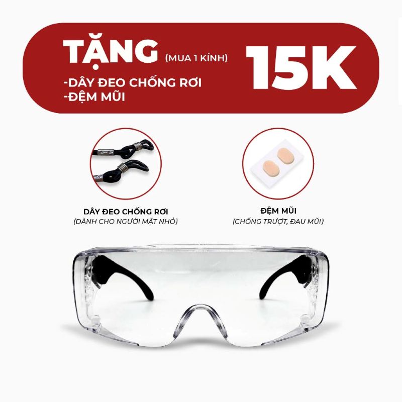 Chọn kính chống bụi đi xe máy