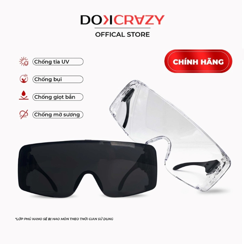 Công năng nổi bật của kính chống bụi DokCrazy