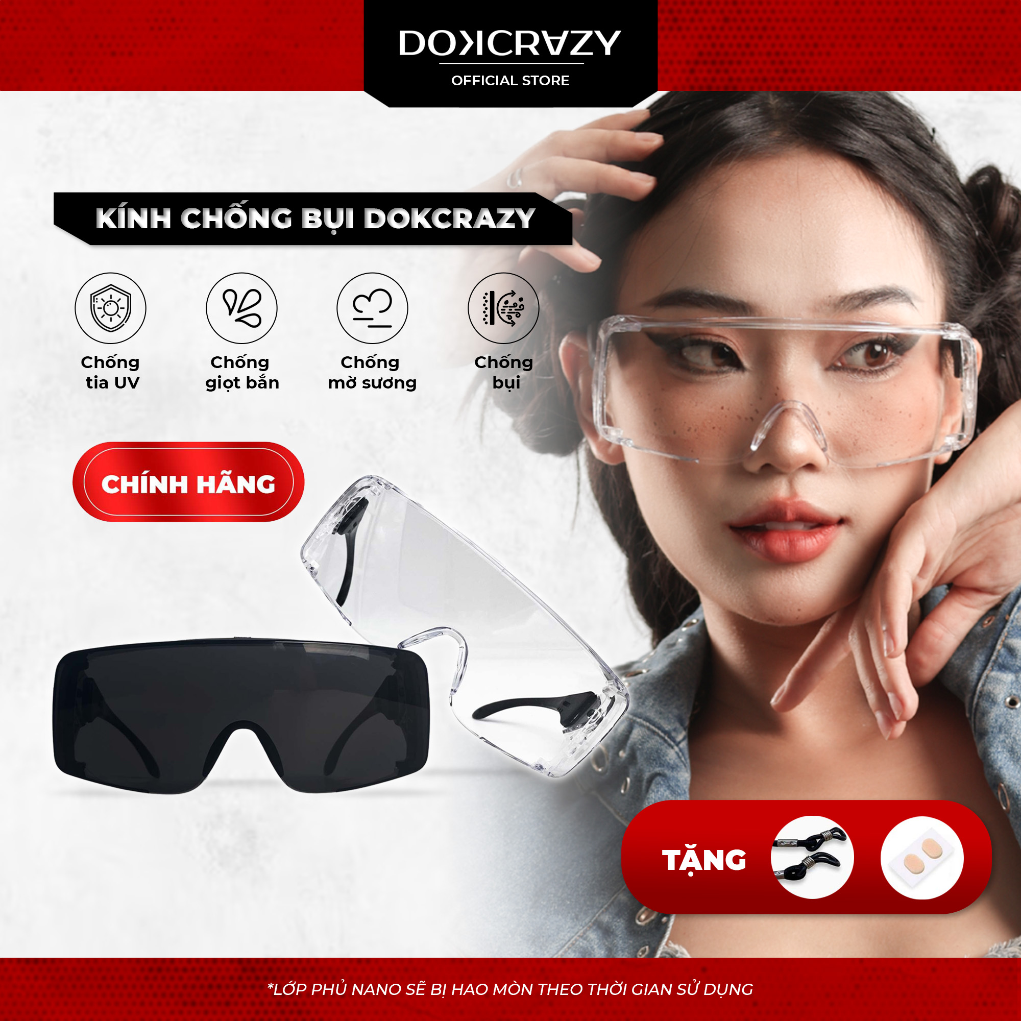 Kính chống bụi DokCrazy FOGLY