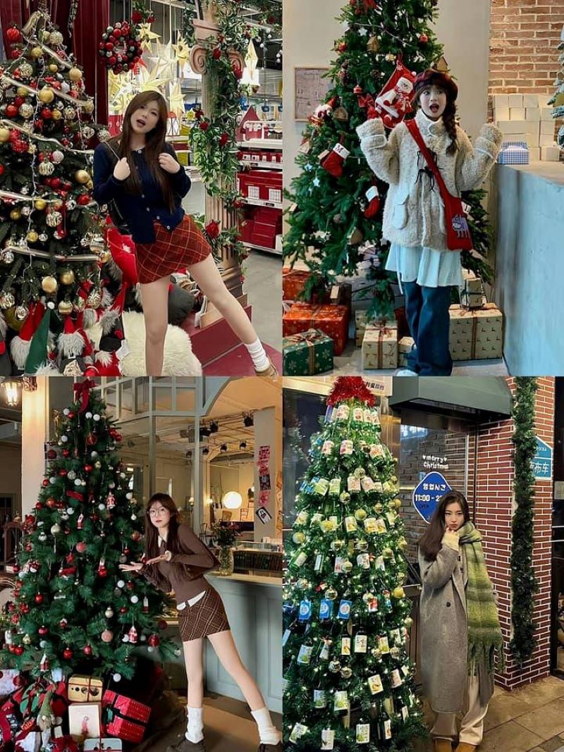 Các gam màu cho trang phục Noel của bạn - Các tông màu trầm kết hợp